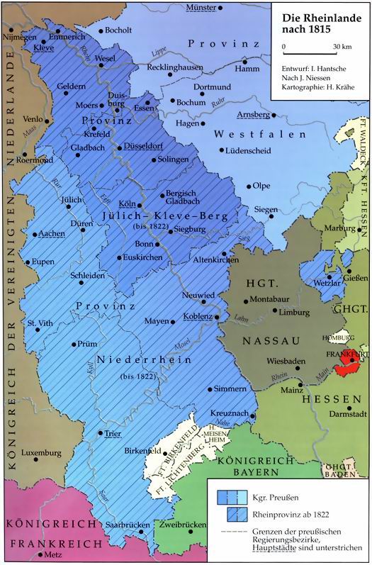 Rheinlande nach 1815